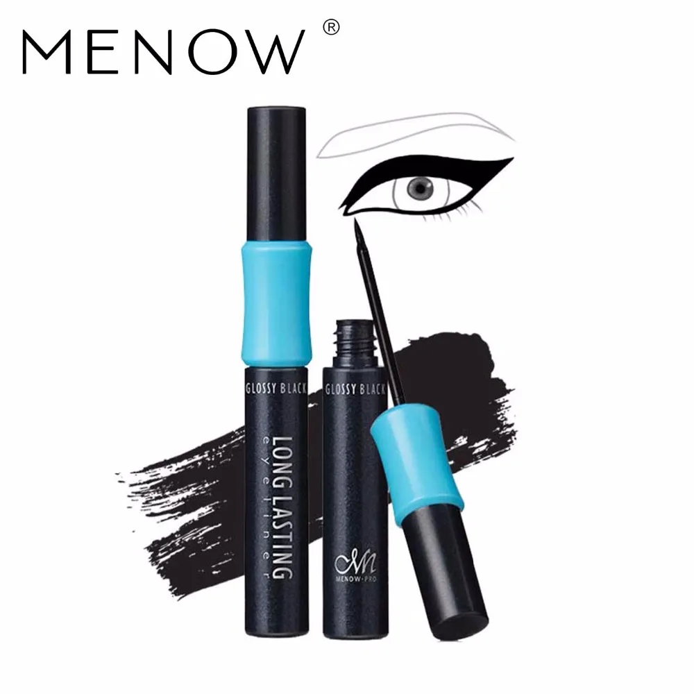 MENOW Brand Liquid Eyeliner Waterproof Lasting No Blooming Makeup