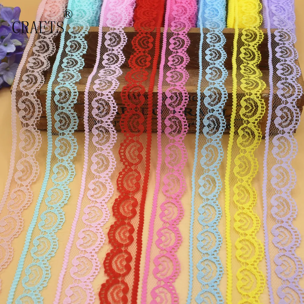 

new! 10 yards of beautiful lace ribbon, 2.2 cm wide, DIY jewelry clothing / flowers and other accessories.