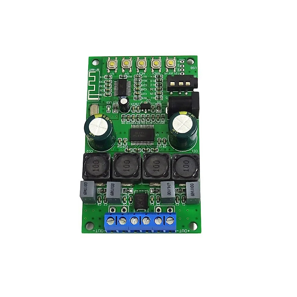 Плата усилителя звука Tenghong TPA3118D2 Bluetooth 5 0 30 Вт * 2|Усилители мощности| |