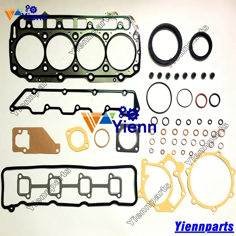 Yanmar 4D98E 4TNE98 Full Gasket Set 729903 92690 With Head Gasket For