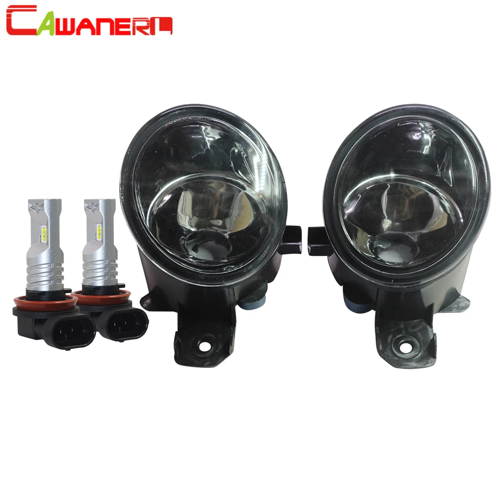 

Cawanerl For 2002-2015 Nissan Primera Car Styling Fog Light Lampshade + H8 H11 LED / Halogen Bulb 12V High Bright