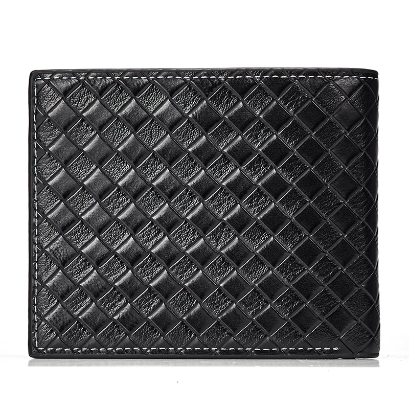 CHALLEN Vintage Men Leather Brand Luxury Wallet Short Slim Male Coin Pocket Purses Money Clip Credit Card Cartera Male Clutch