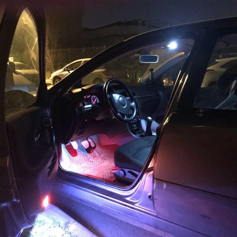 2 шт. авто Интерьер T10 W5W Led автомобиль 194 168 лампочка силиконовая карта для чтения