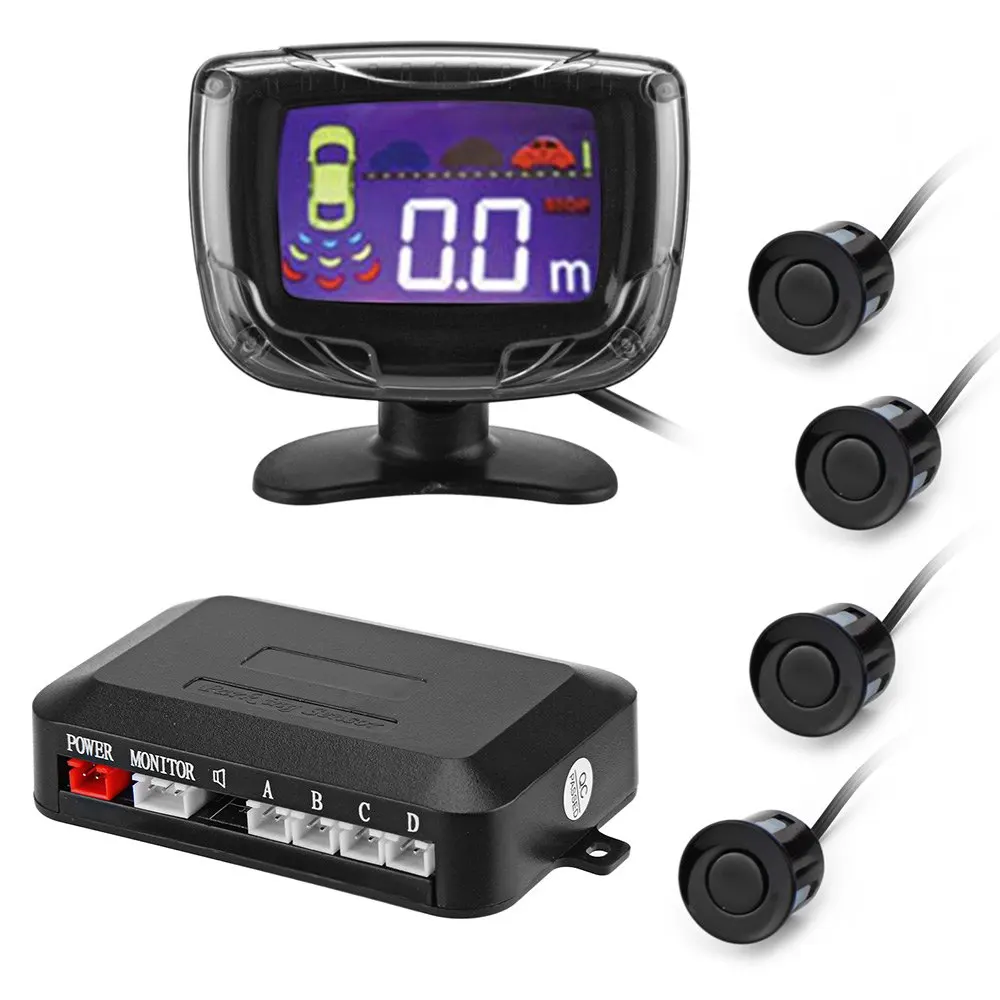 Car Parking Sensor Radar 2.5�� LCD Backup Reverse Camera