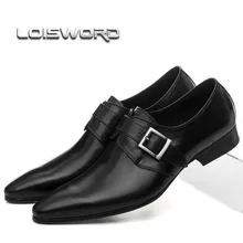 Grande tamanho EUR45 Confortável marrom tan/preto sapatos de negócios dos homens vestido sapatos de couro genuíno casamentos sapatos mens sapatos formais