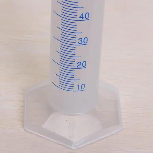 4 шт прозрачный пластиковый измерительный цилиндр