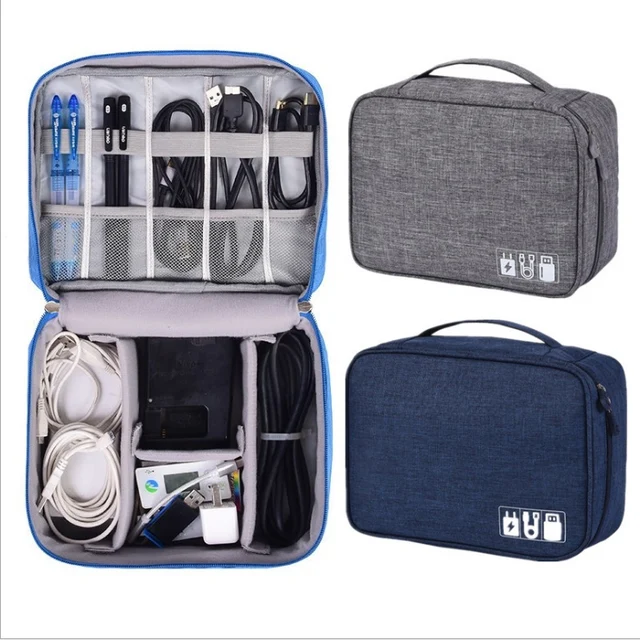 Data cable storage bag Multi-function digital storage bag U disk U shield headset charger power cord storage bag protection box