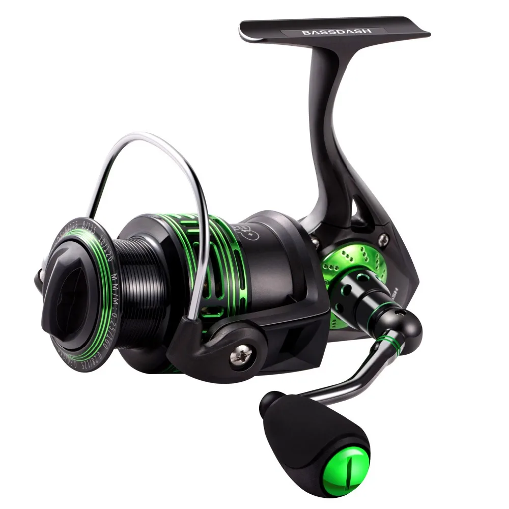 Carretel de Pesca Carretel de Carbono Leve com Rolamentos Resistentes à Corrosão Arrasto de Fibra de Carbono Bassdash Alien Spinning Ultra & 3 High Quality Esporte e Lazer