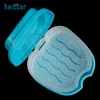 HAICAR 1PC High Quality Practical Denture Bath Box Case Dental False Teeth Storage Box with Hanging Net Container Pretty ► Photo 3/6