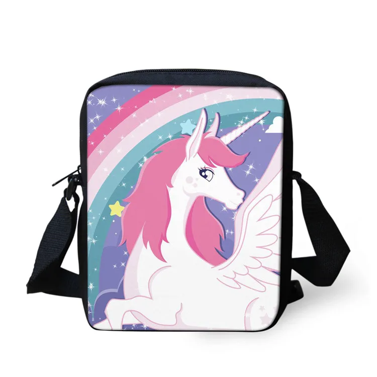 FORUDESIGNS Cartoon Horse School Backpack Set for Teenage Girls Boys Student Kids Orthopedics Bagpack Children Satchel Enfant - Цвет: Z3813E