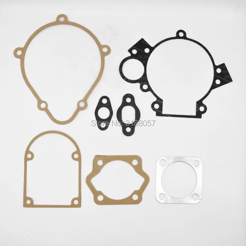 Cylinder Head /& Gasket Set For 2 Stroke Engine Motorized Bike 66cc 70cc 80cc
