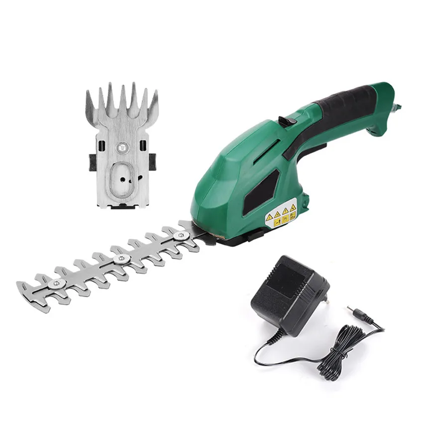 

2 in 1 Electric Trimmer 7.2V Lithium-ion Cordless Hedge Trimmer Rechargeable Weeding Shear Household Pruning Mower