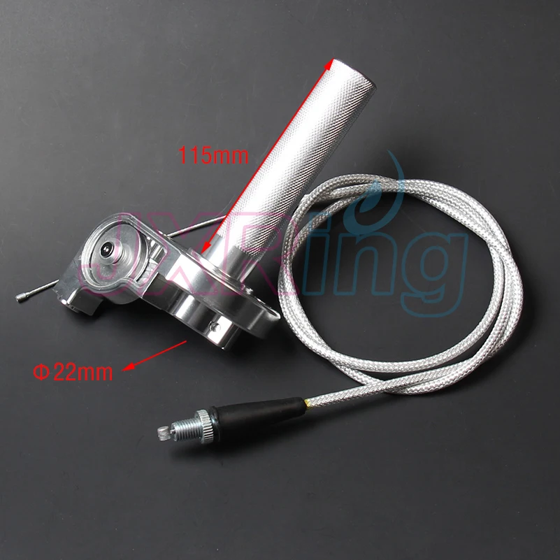 Throttle Grip Motorcycle 22mm CNC Aluminum Quick Twister with Throttle Cable CRF50 70 110 IRBIS 125 250 Dirt Bike Motorcycle Accessories