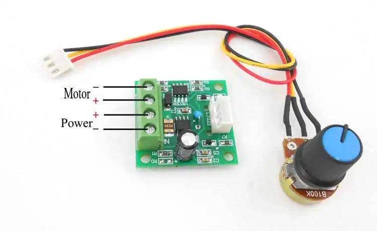 dc 3v 6v 12v motor drive module 1 8v 15v power inverter pwmdc 3v 6v 12v motor drive module 1 8v 15v power inverter pwm controller 2a scr dimming speed thermostat dc 12v motor dc 6v motor in motor controller from