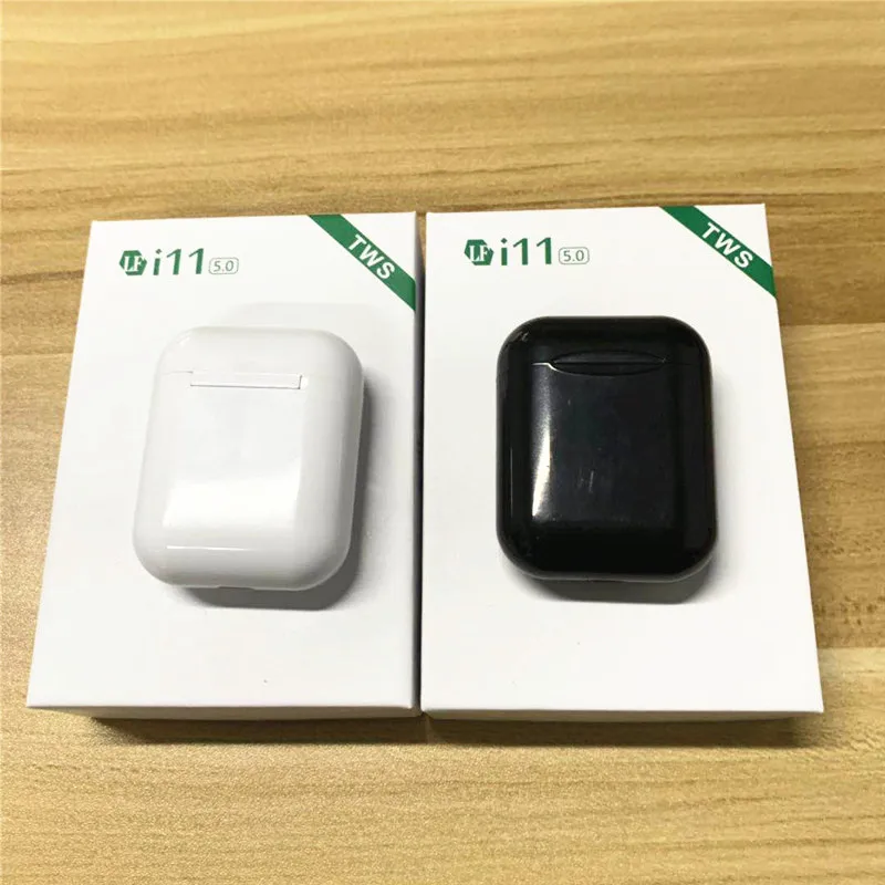 

New i11 tws Earphones Bluetooth 5.0 Binaural Call Support Stereo Sound Auto Pairing Wirelss Headsets PK i12 i18 i19 tws