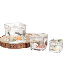 Домашний декор, микро-пейзаж, ваза, офисный декор, прозрачное Хрустальное стекло, гидропонная бутылка, настольный декор, горшок, ваза