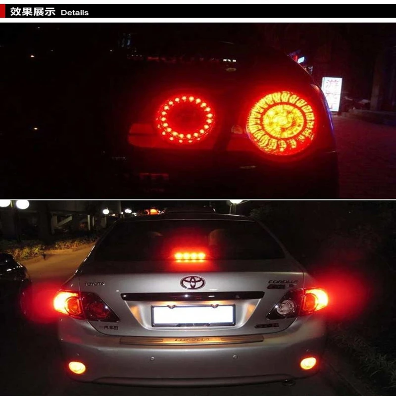 Yue Yi Shangpin 1 шт. Высокая мощность супер яркий 1156 P21W BA15S BAU15S 33 SMD 5630LED задний светильник, тормозной светильник, светильник для парковки