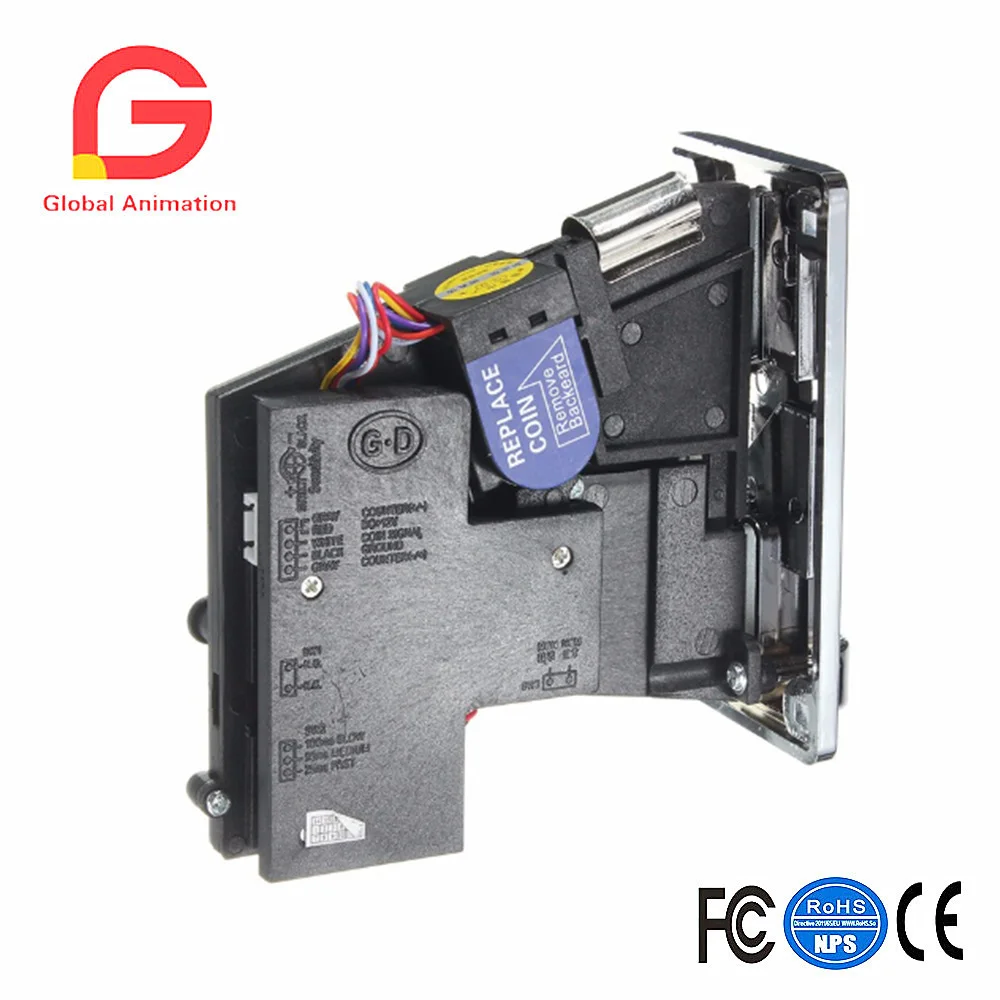  CPU single coin acceptor Slot Acceptor Sorter For Vending Arcade Game Machine CPU Coin Acceptor DG-