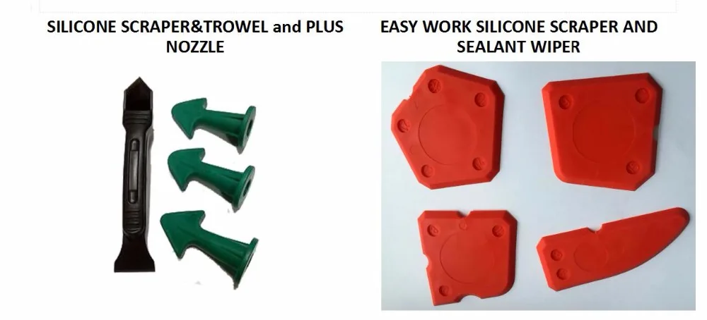 

Popular Selling Caulking Trowel Silicone Scraper and Easy Work Silicone Finishing Tool Sealant Scraper