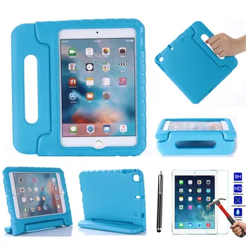 

XSKEMP Kids Safe Shockproof EVA Cover For iPad Air 3rd Gen 10.5 2019 A2152 A2123 A2153 A2154 Handle Stand Case + Tempered Glass
