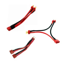 T Plug Y Wire Harness Female to Male T Plug Parallel Battery Pack Connector Cable
