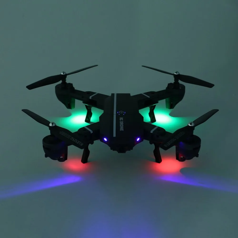 

8807W FPV Foldable Drone Selfie RC Quadcopter 4CH with 720P Wide Angle HD Wifi Camera Altitude Hold Headless 2/3Pcs Batteries