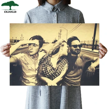 

DLKKLB Classic TV Drama Poster The Big Bang Theory Vintage Kraft Paper Wall Sticker TBBT Home Living Room Decorative Painting
