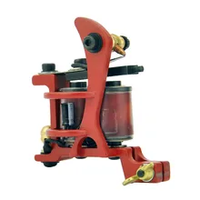 Профессиональная роторная насадка для татуировочной машины, красно-Цветные татуировки для татуировки боди-арт