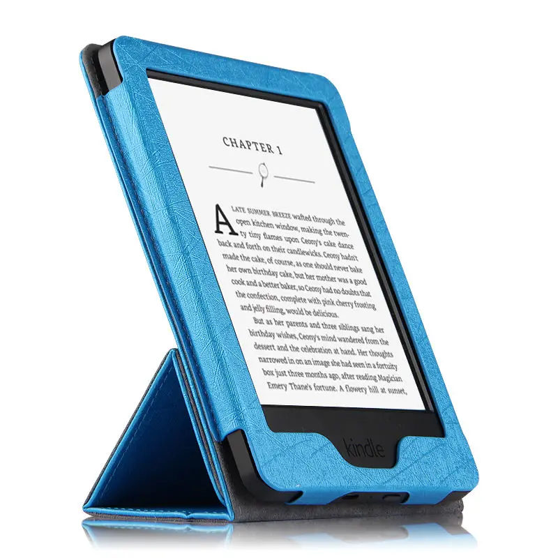 Чехол-подставка для электронной книги для Amazon Kindle Paperwhite 3 2 1 защитный чехол для Kindle paperwhite " чехол из искусственной кожи s - Цвет: blue