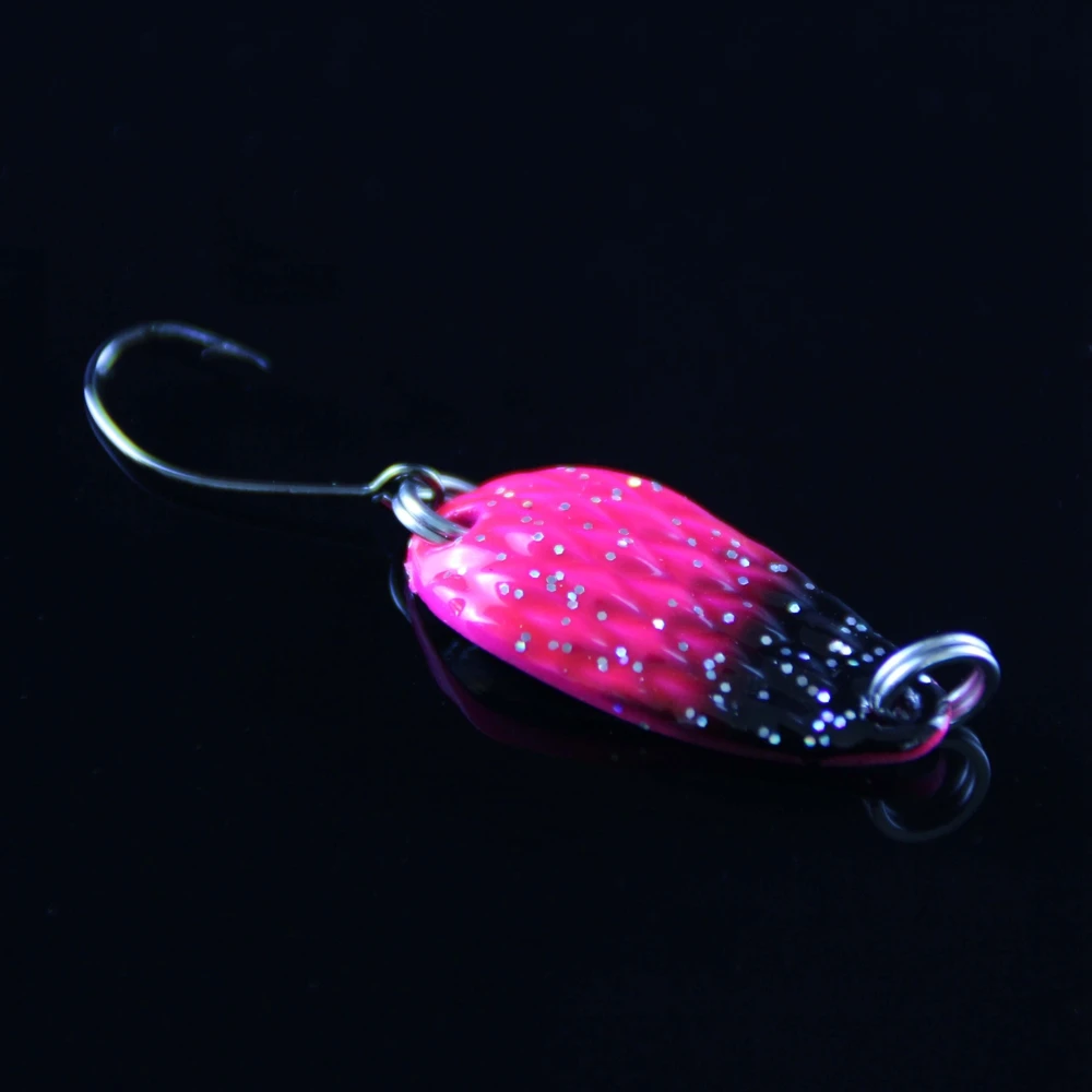 Spinpoler 8pcsLot Fishing Lure Spoon Hard Bait 3cm 3.5g Saltwater Freshwater Metal Trout Carp Wobble Fishing Lures China (8)