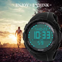 Цифровые спортивные часы Роскошные Мужские аналоговые цифровые военные армейские светодиодный водонепроницаемые цифровые наручные часы