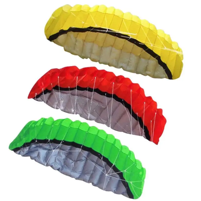 

2.5m/8.2ft Nylon Dual-line Parafoil Parachute Stunt Outdoor Sport Kite