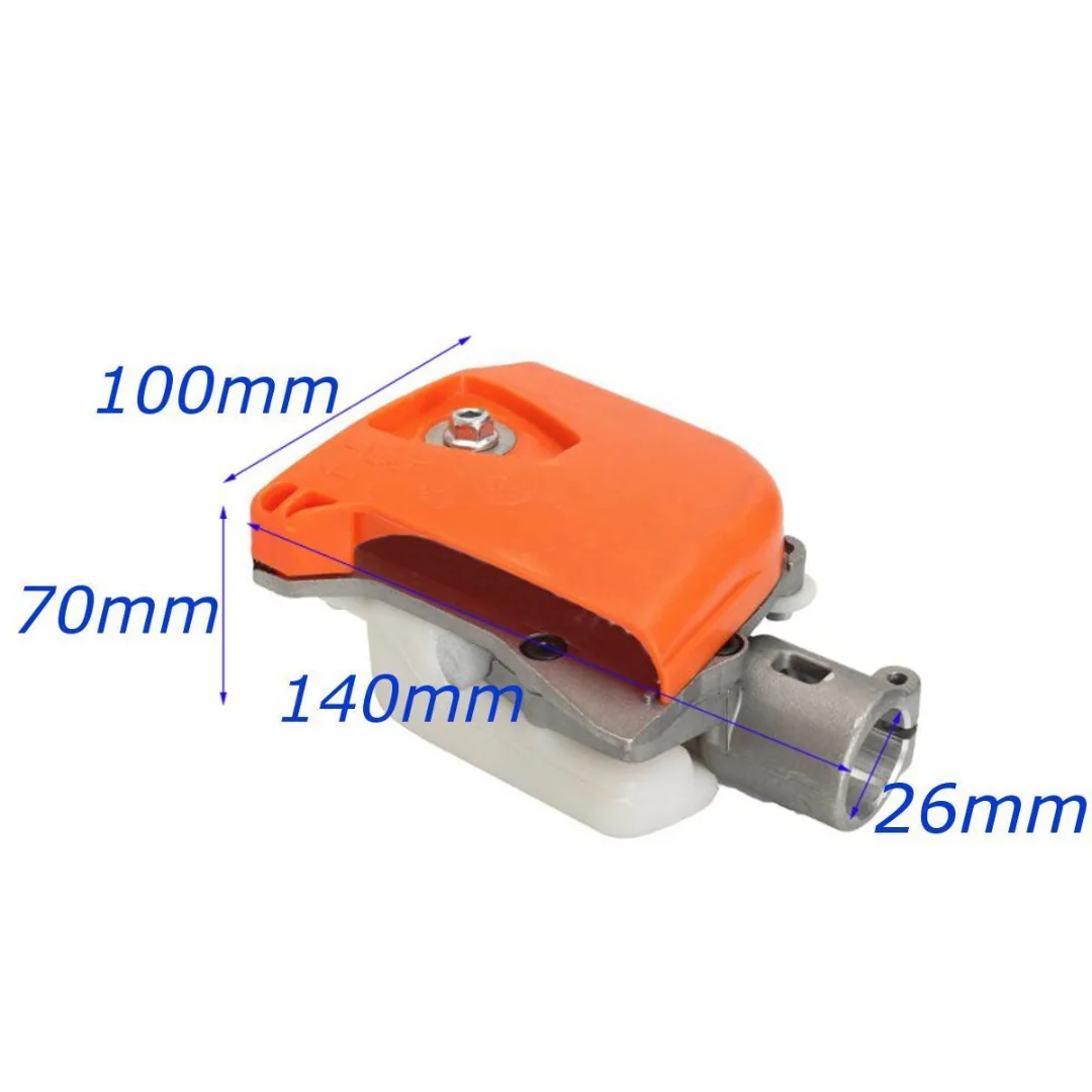 26mm 7/9 Orange Garden Agriculture Spline Pole Saw Tree Cutter Chainsaw Gearbox Gear Head Tool