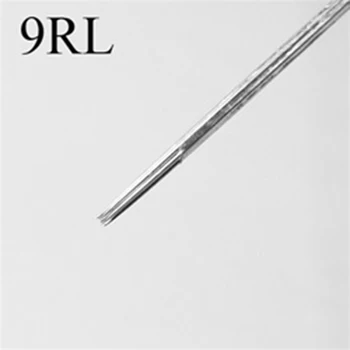 

Professional 9RL 50Pcs Assorted Sterilize Disposable Tattoo Needles Round Liner Needle Permanent makeup agujas piercing tatouage