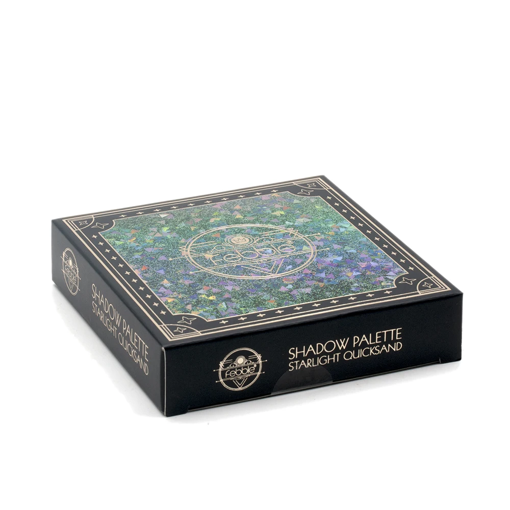 Sombra com Fluxo Caixa de Ouro Fevereiro Fosco Brilhante Paleta Glitter 12 3 Sombra de olho
