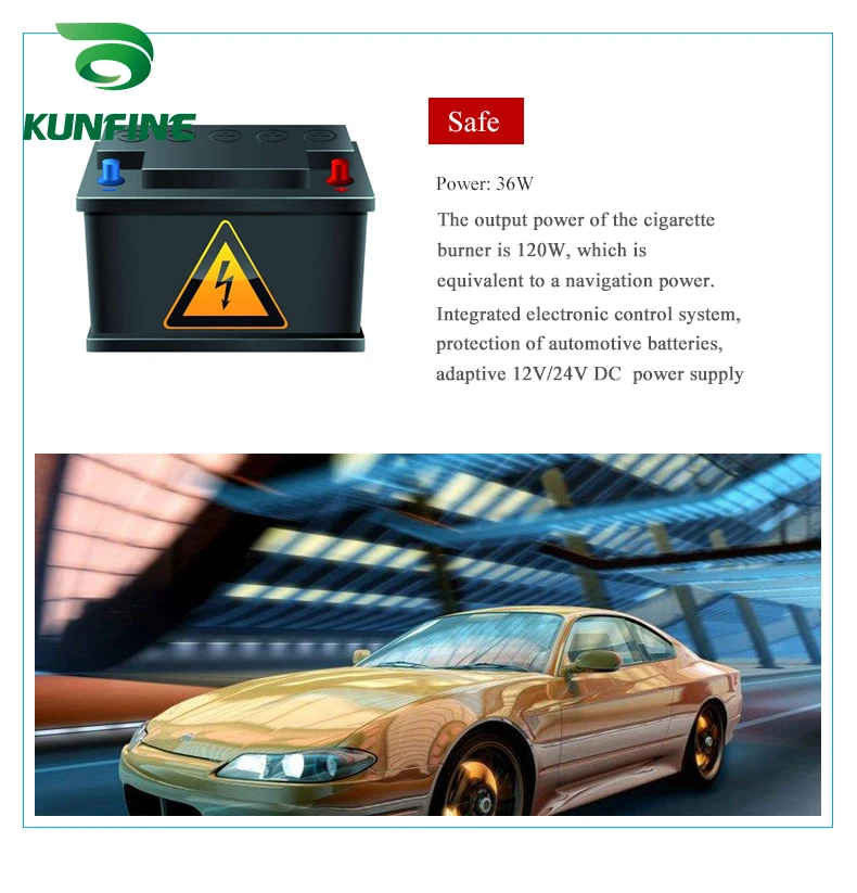 KUNFINE DC 12V24V 110-240V AC Car Refrigerator Multi-Function Fridge Compressor Vehicel Protable Refrigerator Freezer Cooler PDC-18-1 (6)