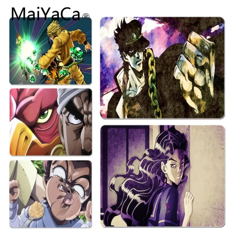 MaiYaCa пользовательские кожи JoJo причудливый большой коврик для мыши ПК