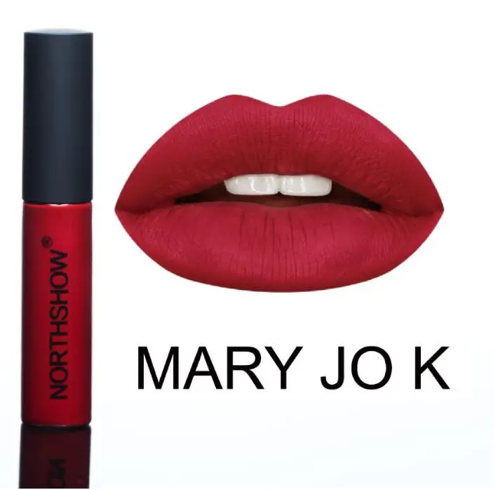 

Manooby Matte Liquid Lipstick Makeup Waterproof Matte Liquid Lip Gloss Make Up Sexy Batom Mate Makeup Lipstick Long Lasting