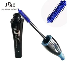 Синий макияж глаз удлиняет ресницы тушь для ресниц Цвет Тушь для ресниц водонепроницаемый легко удаления туши крем удлинение для женщин