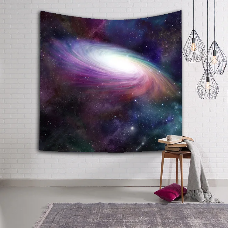 3D Galaxy Tapestry Scenery Stars In The Universe Decorative Tapestry
