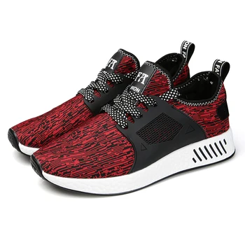 

Vogue Style Casual Shoes Lace-up Men Shoes Fashion Brand Spring Summer Flat Shoes Solid Male Sneakers Plus Size 67,66