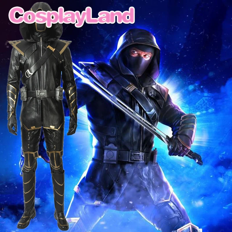2019 Avengers 4 Endgame Hawkeye Cosplay Costumes Clint Barton Halloween Cosplay Outfit Full Set Clinton Barton Battle Suit Men 2019 Avengers 4 Endgame Hawkeye Cosplay Costumes Clint Barton Halloween Cosplay Outfit Full Set Clinton Barton Battle Suit Men