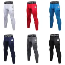 Мужские однотонные Длинные обтягивающие штаны больших размеров, крутые спортивные Леггинсы с карманами, эластичные леггинсы с буквенным поясом для бега
