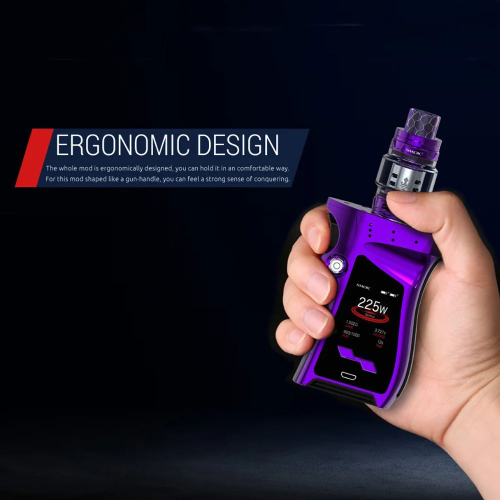 Original SMOK MAG KIT MAG 225W Box Mod With TFV12 Prince Tank 8ml Atomizer Vaporizer Vape Kit Electronic Cigarette Kit Original SMOK MAG KIT MAG 225W Box Mod With TFV12 Prince Tank 8ml Atomizer Vaporizer Vape Kit Electronic Cigarette Kit