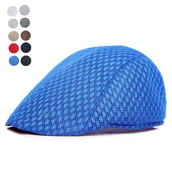 

Brand Fashion Vintage Summer Sun Hats for Men Women High Quality Casual Cotton Women Beret Caps