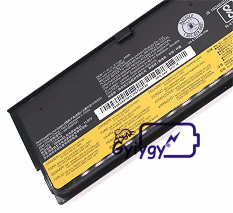 New 01AV423 01AV424 01AV422 SB10K97579 SB10K97581 11.4V 24Wh 2080mAh Laptop Battery Compatible with Lenovo ThinkPad T470 61 Series Notebook