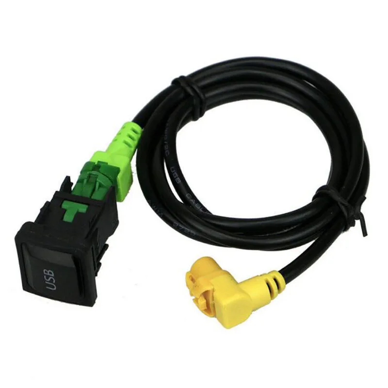 

Y1G USB AUX Switch Cable Harness RCD510 RNS315 For V-W For Golf MK6 For Je-tta MK5 For Sagitar For Polo