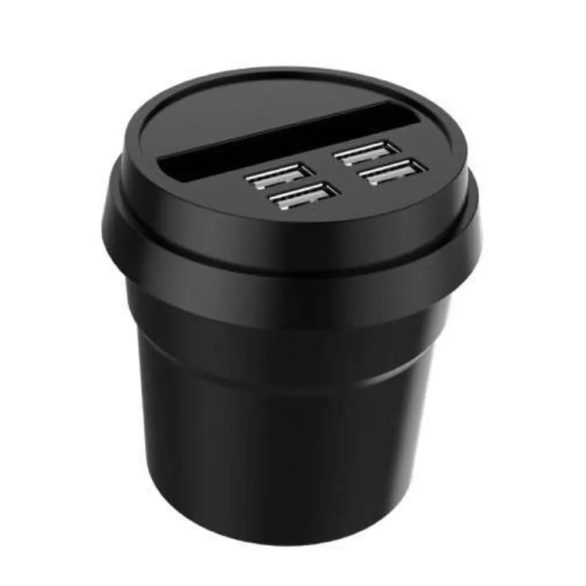 4 в 1 Автомобильное usb устройство для зарядки телефона автомобильное зарядное