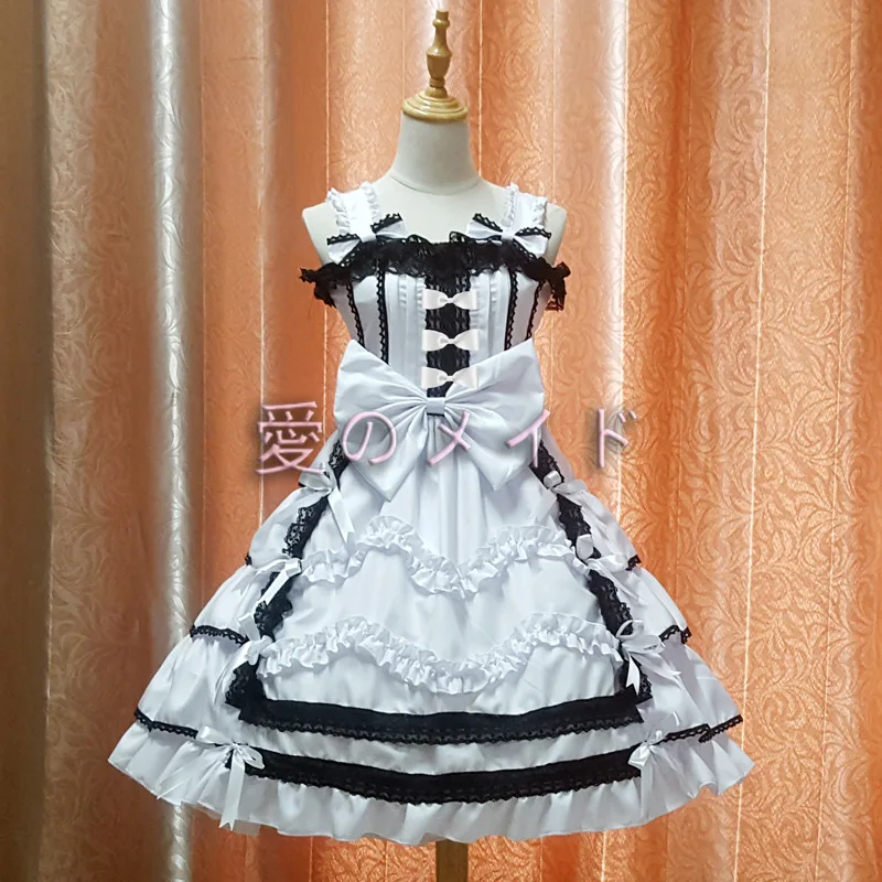 Костюм для косплея Love live Униформа горничной принцессы Лолиты Аниме Life Одежда