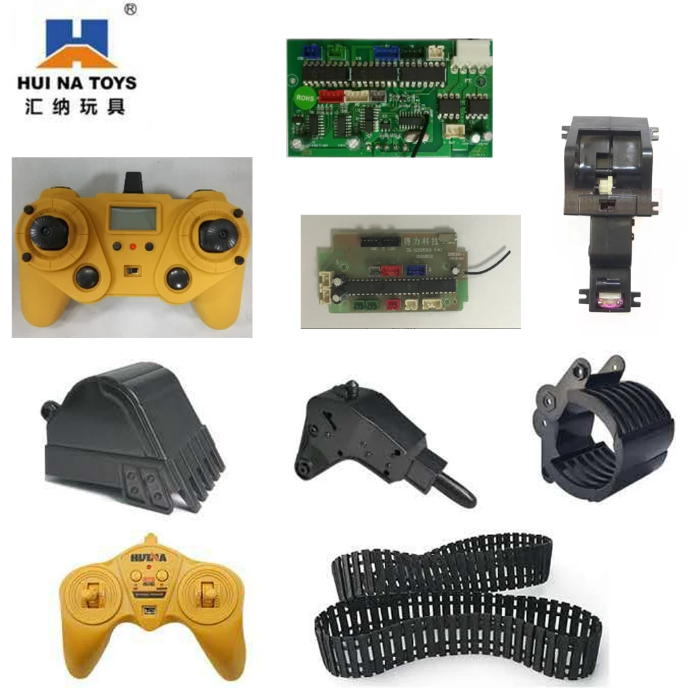 HUINA engineering vehicle ten channel fifteen channel original metal remote control font b motherboard b font